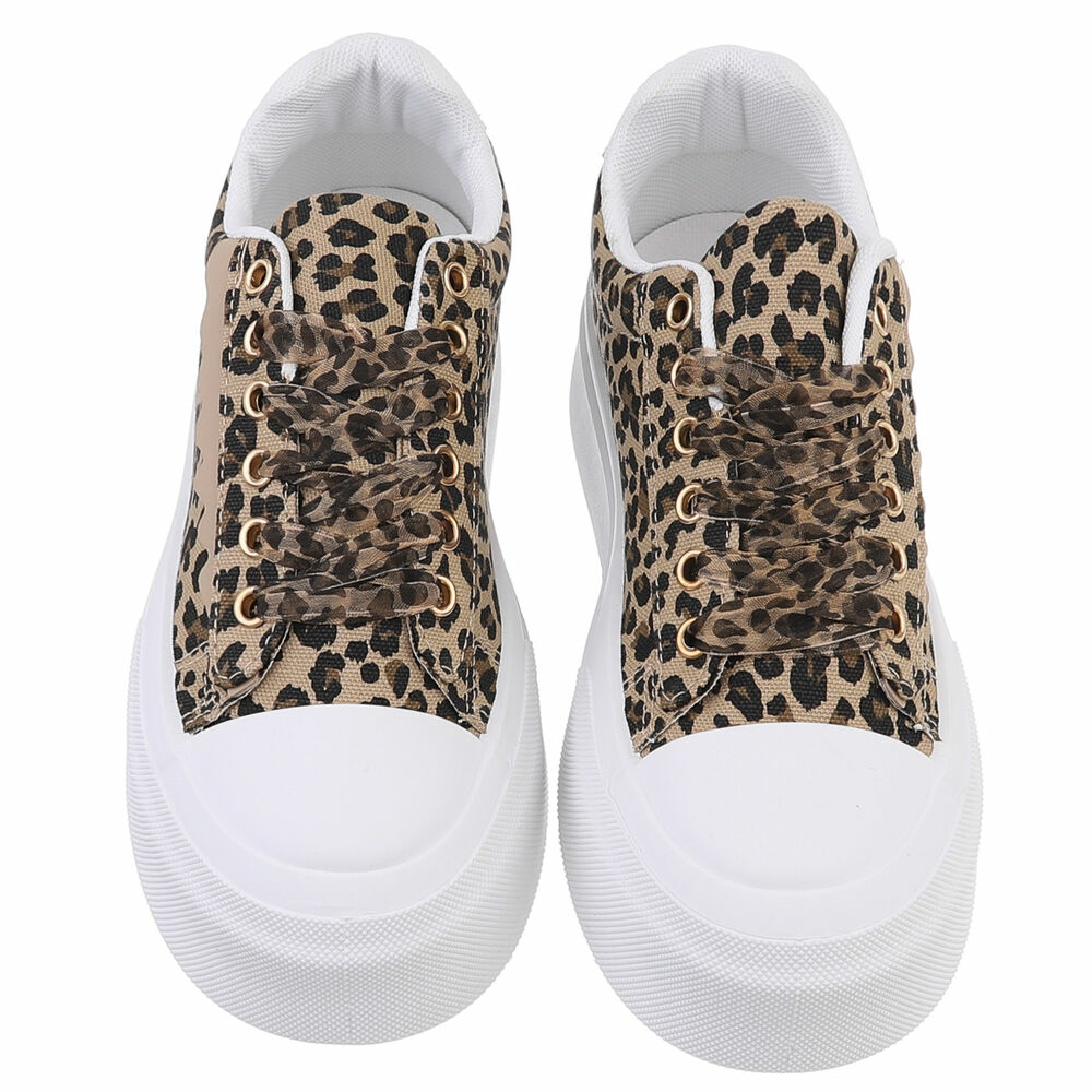 Sneakers josi - imprimeu leopard dama