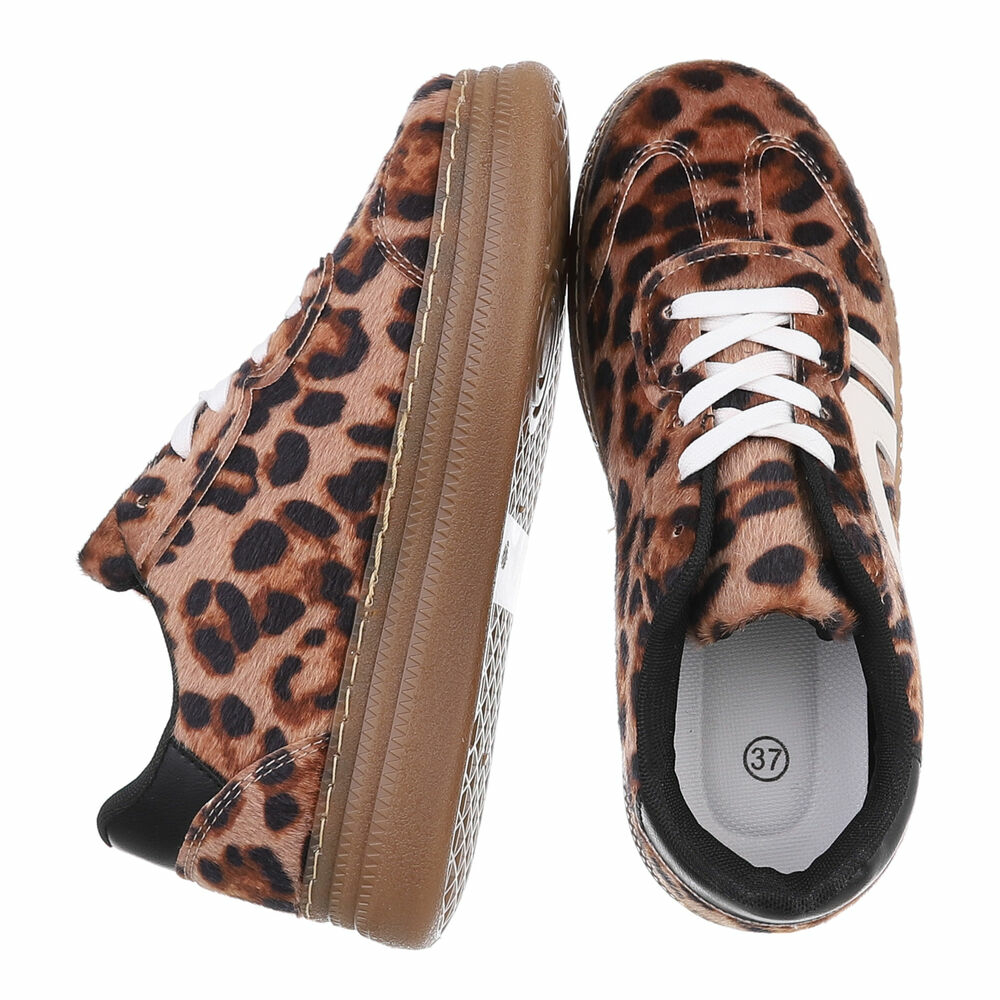 Sneakers josi - imprimeu leopard dama