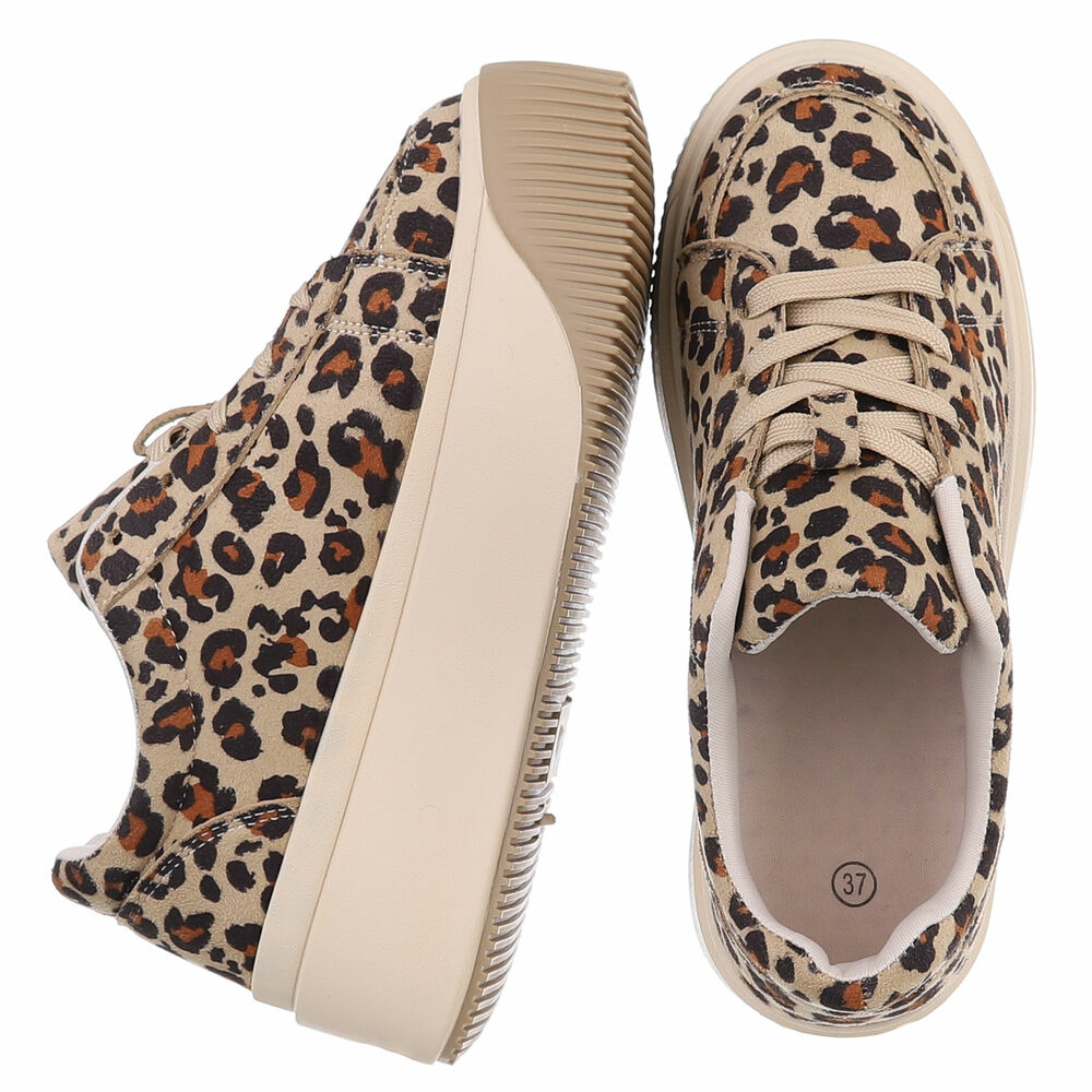 Sneakers josi - imprimeu leopard dama