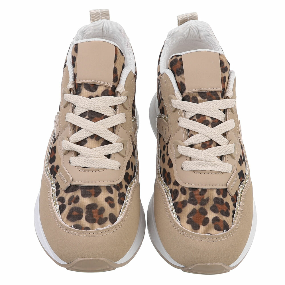 Sneakers josi - imprimeu leopard dama