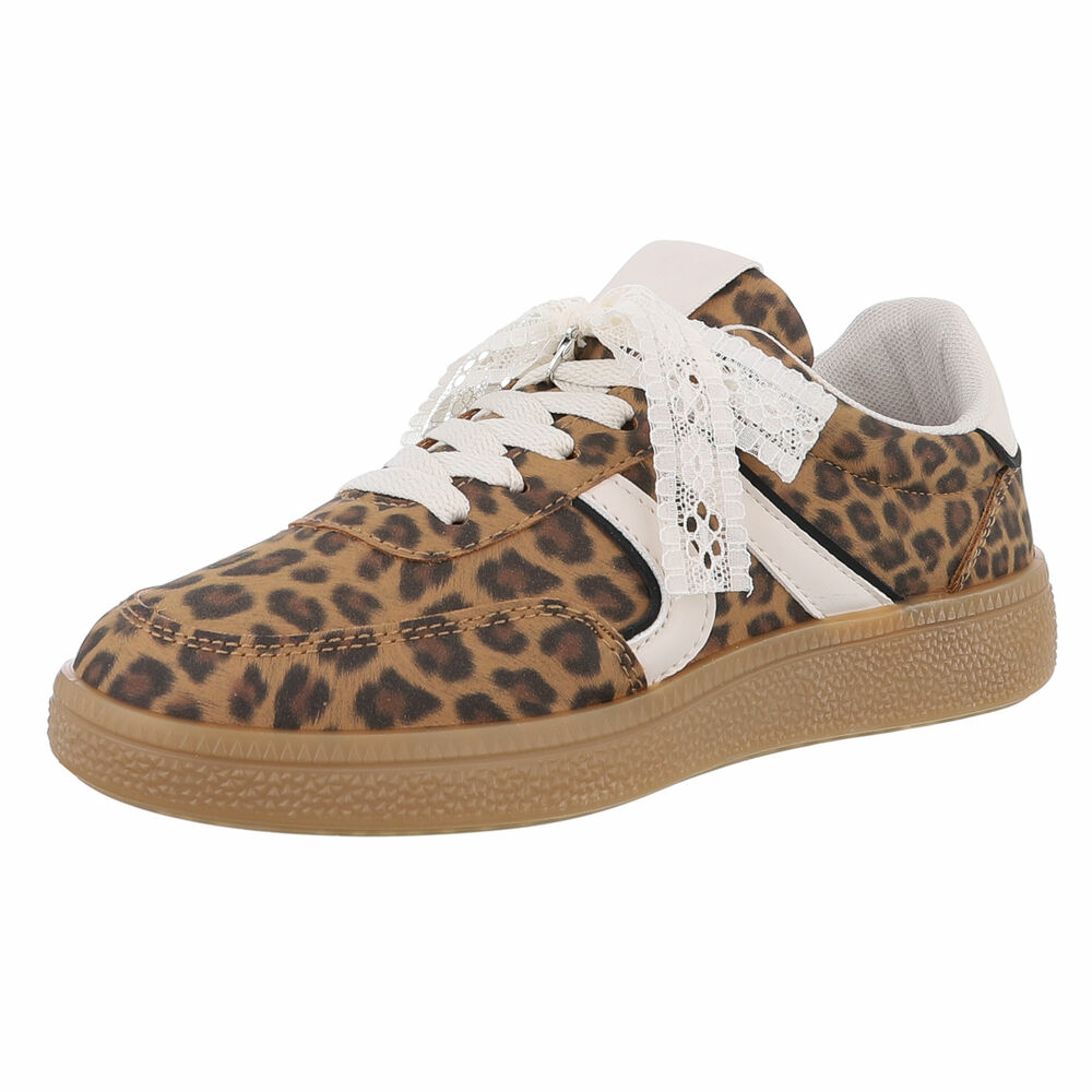 Sneakers josi - imprimeu leopard dama