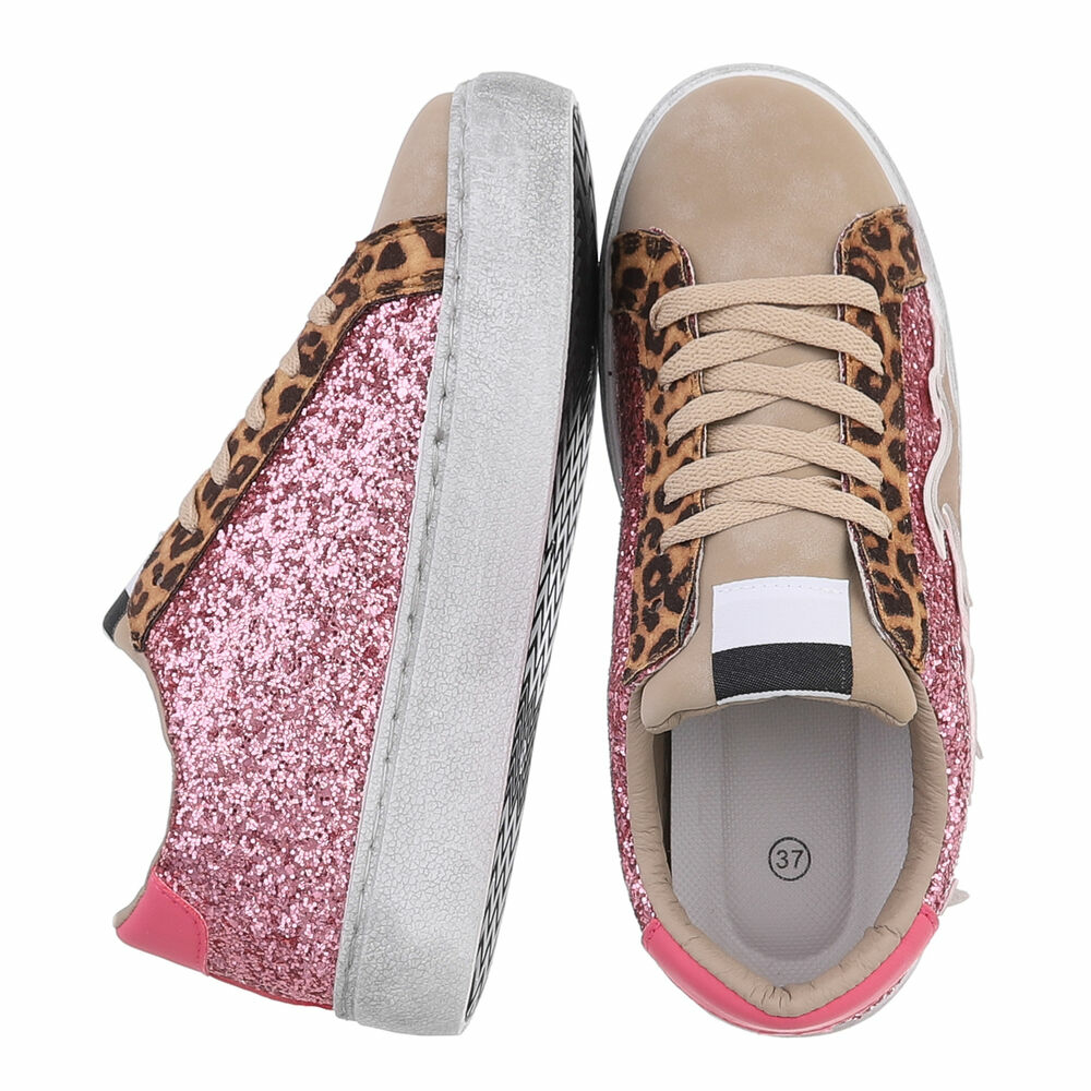 Sneakers josi - imprimeu leopard dama