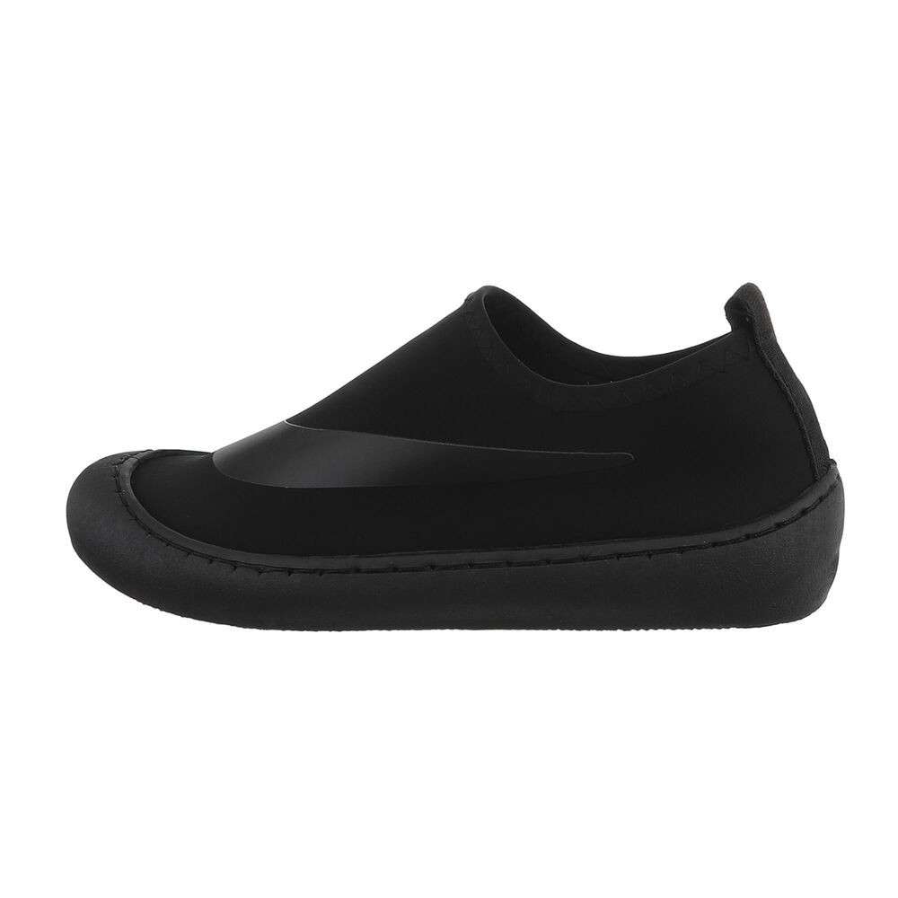 Sneakers tip soseta - negru dama