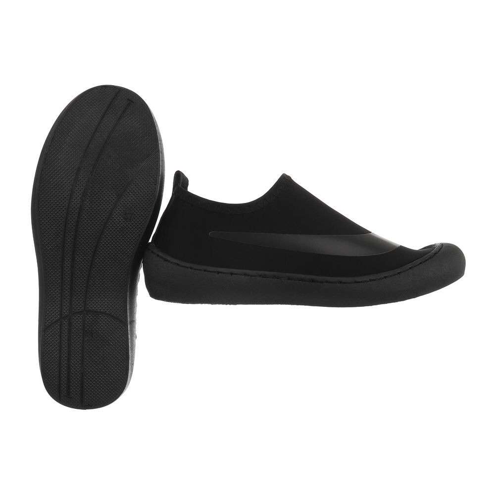 Sneakers tip soseta - negru dama