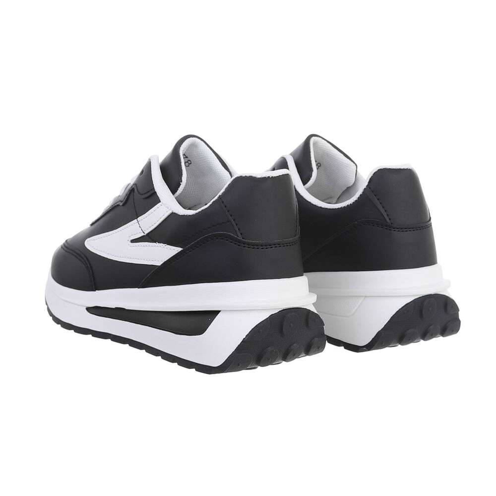 Sneakers platforma - negru dama