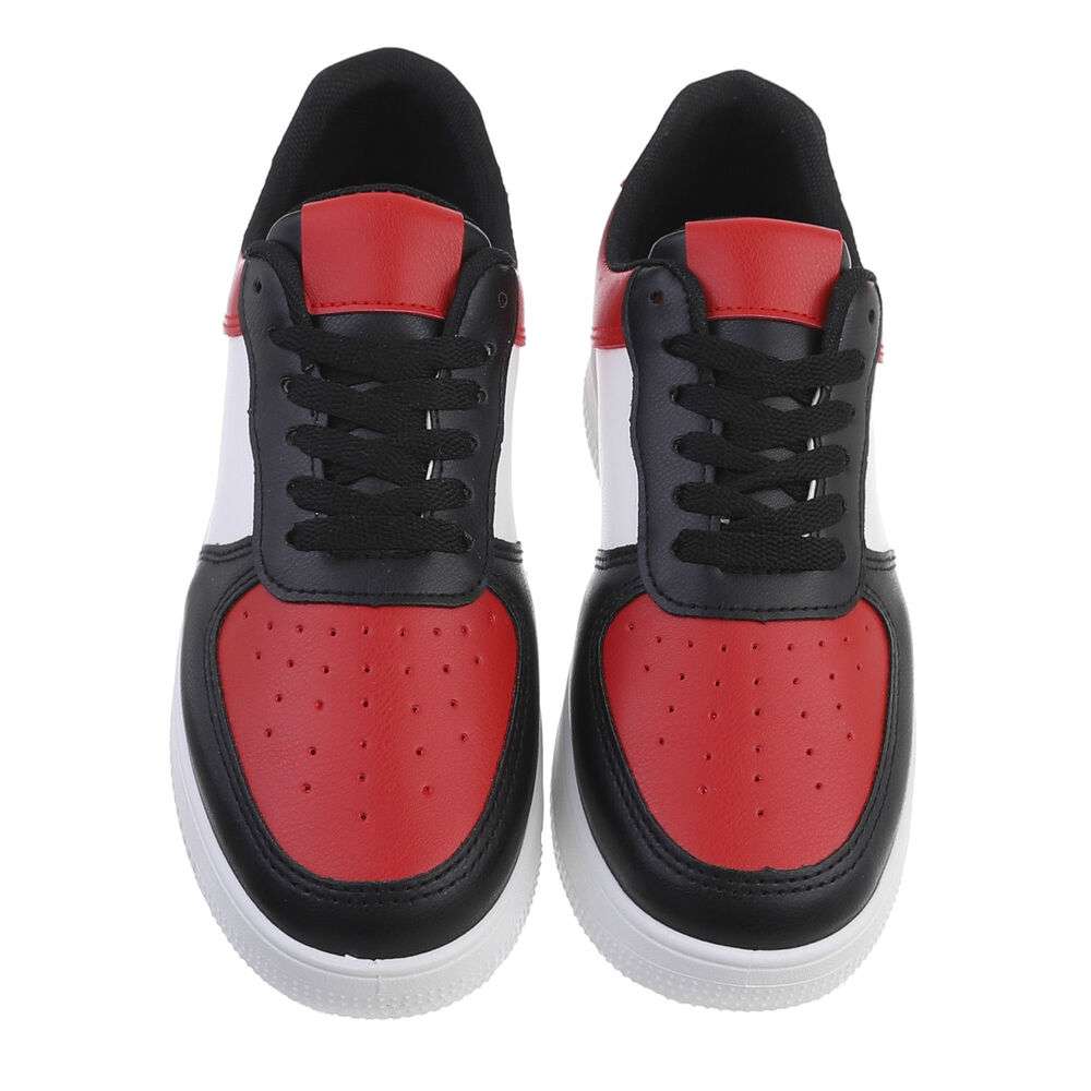 Sneakers josi - rosu negru dama