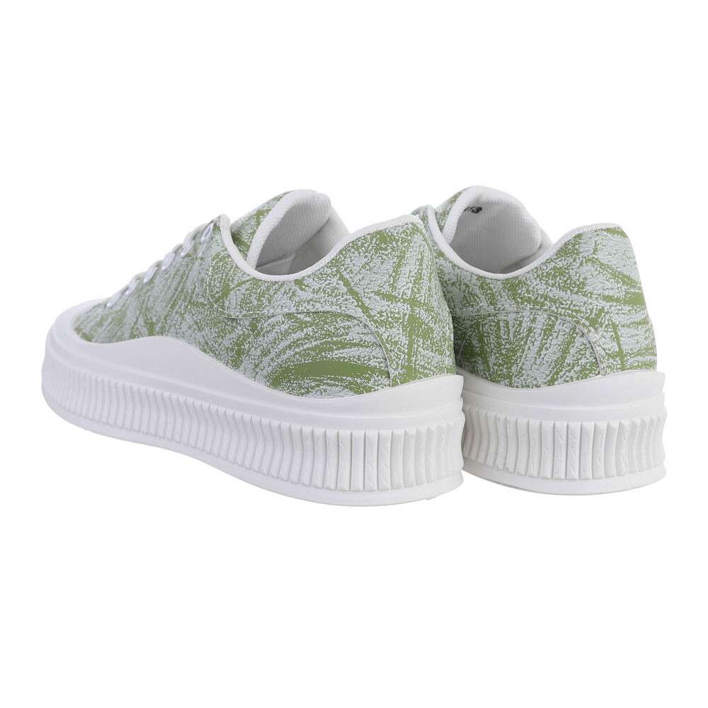 Sneakers josi - verde dama