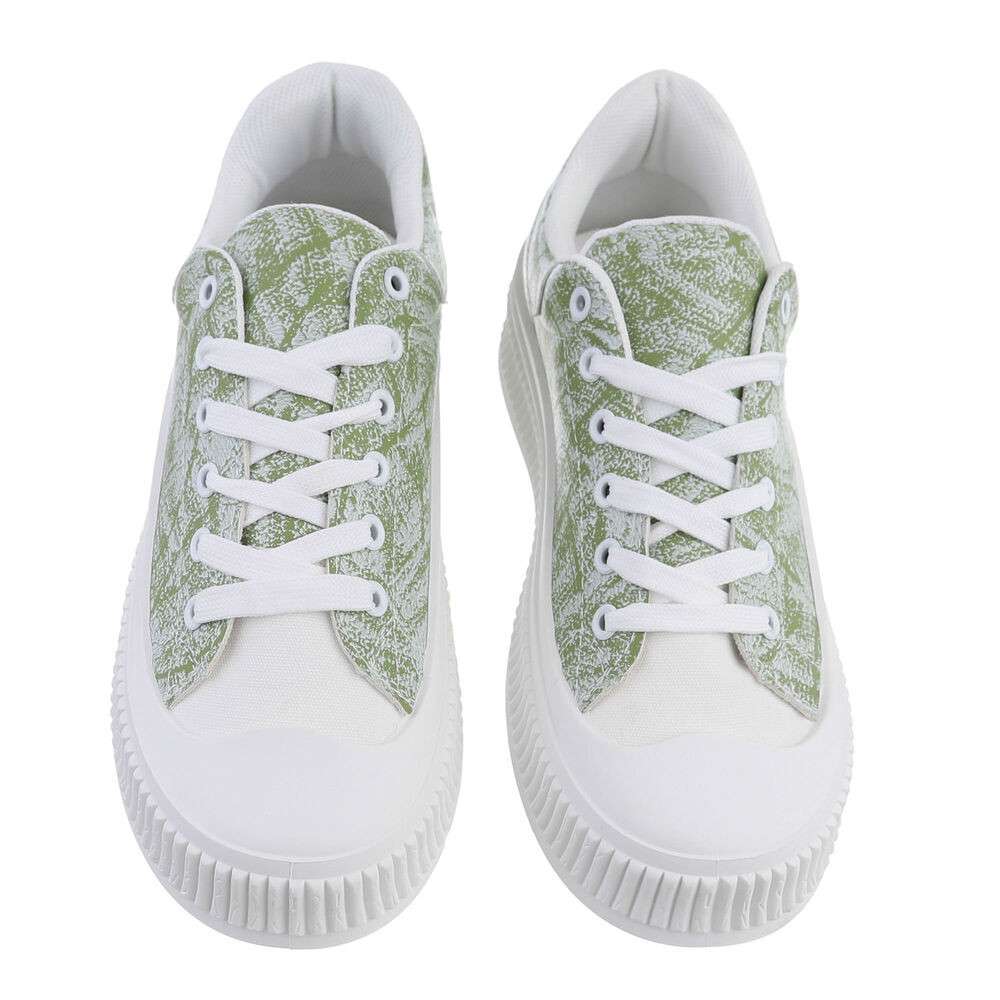 Sneakers josi - verde dama