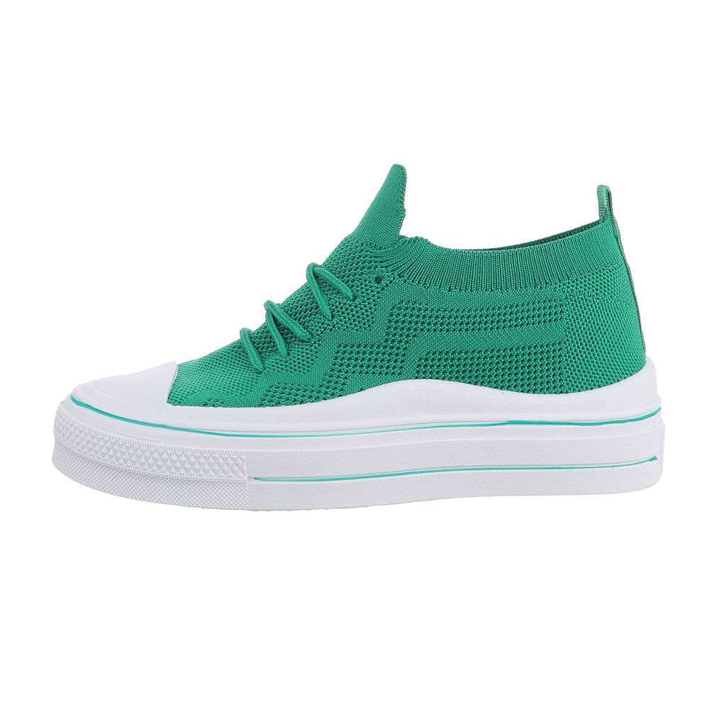 Sneakers talpa groasa - verde dama