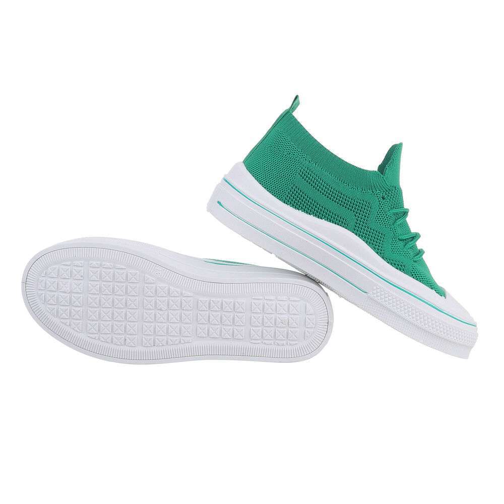 Sneakers talpa groasa - verde dama