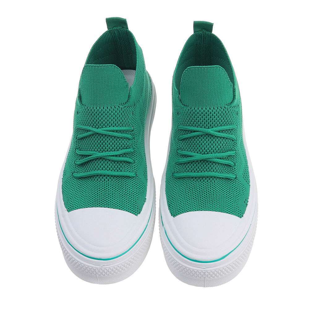 Sneakers talpa groasa - verde dama