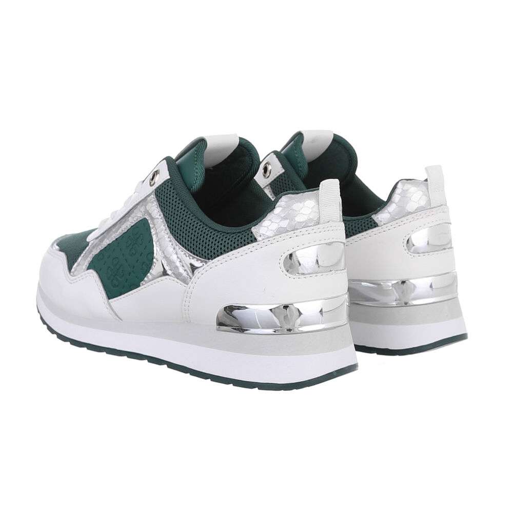 Sneakers josi - verde dama