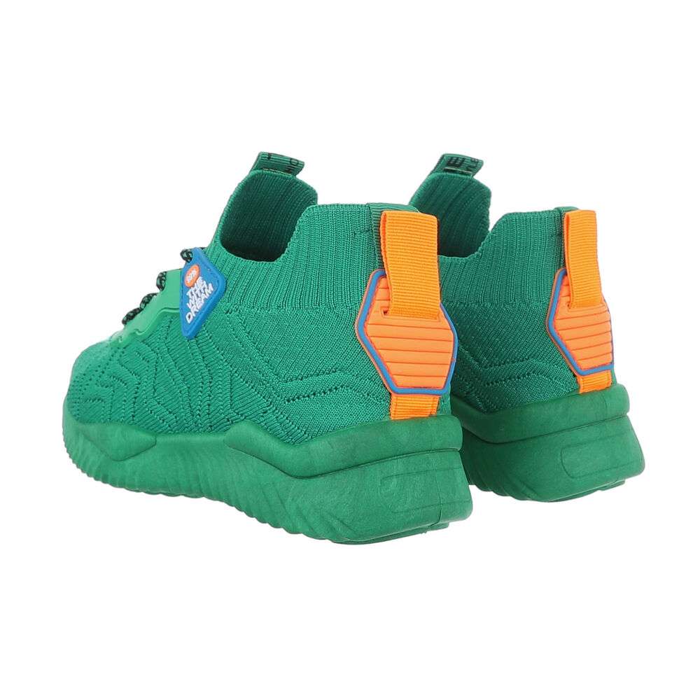 Sneakers colorati - verde dama