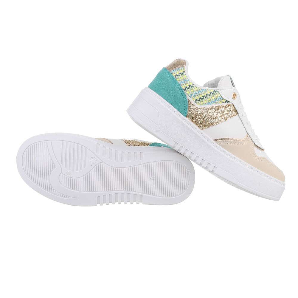 Sneakers josi - verde dama