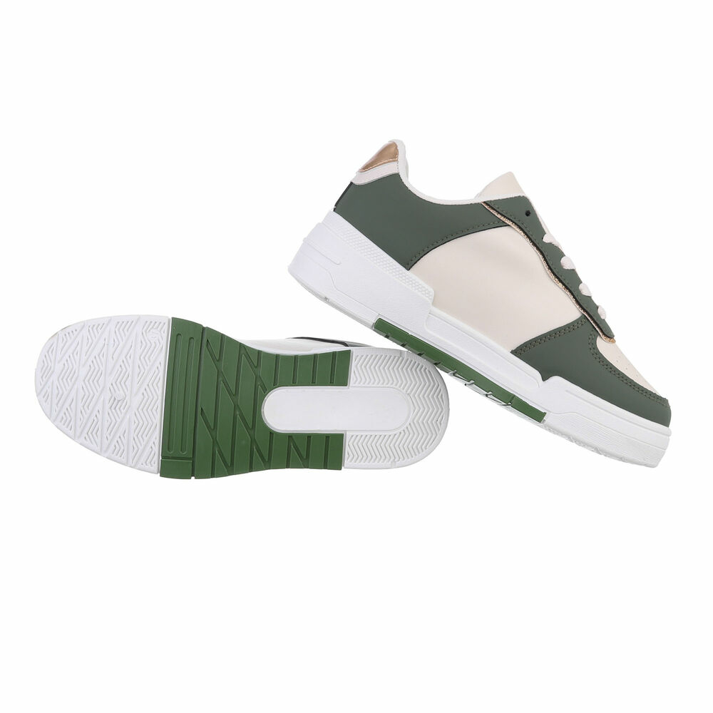 Sneakers josi - verde dama