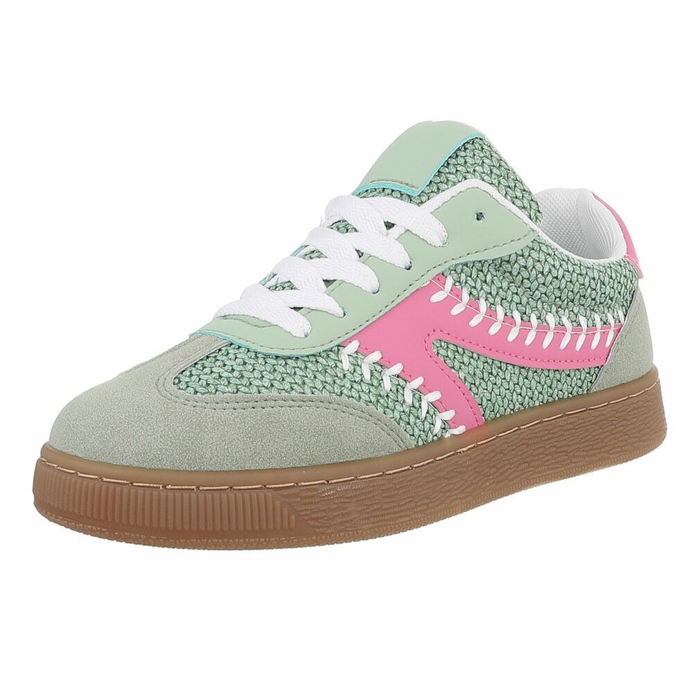 Sneakers josi - verde dama