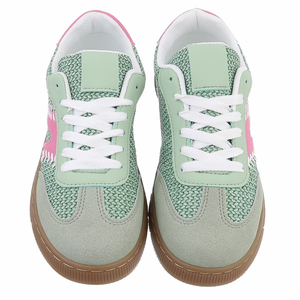 Sneakers josi - verde dama