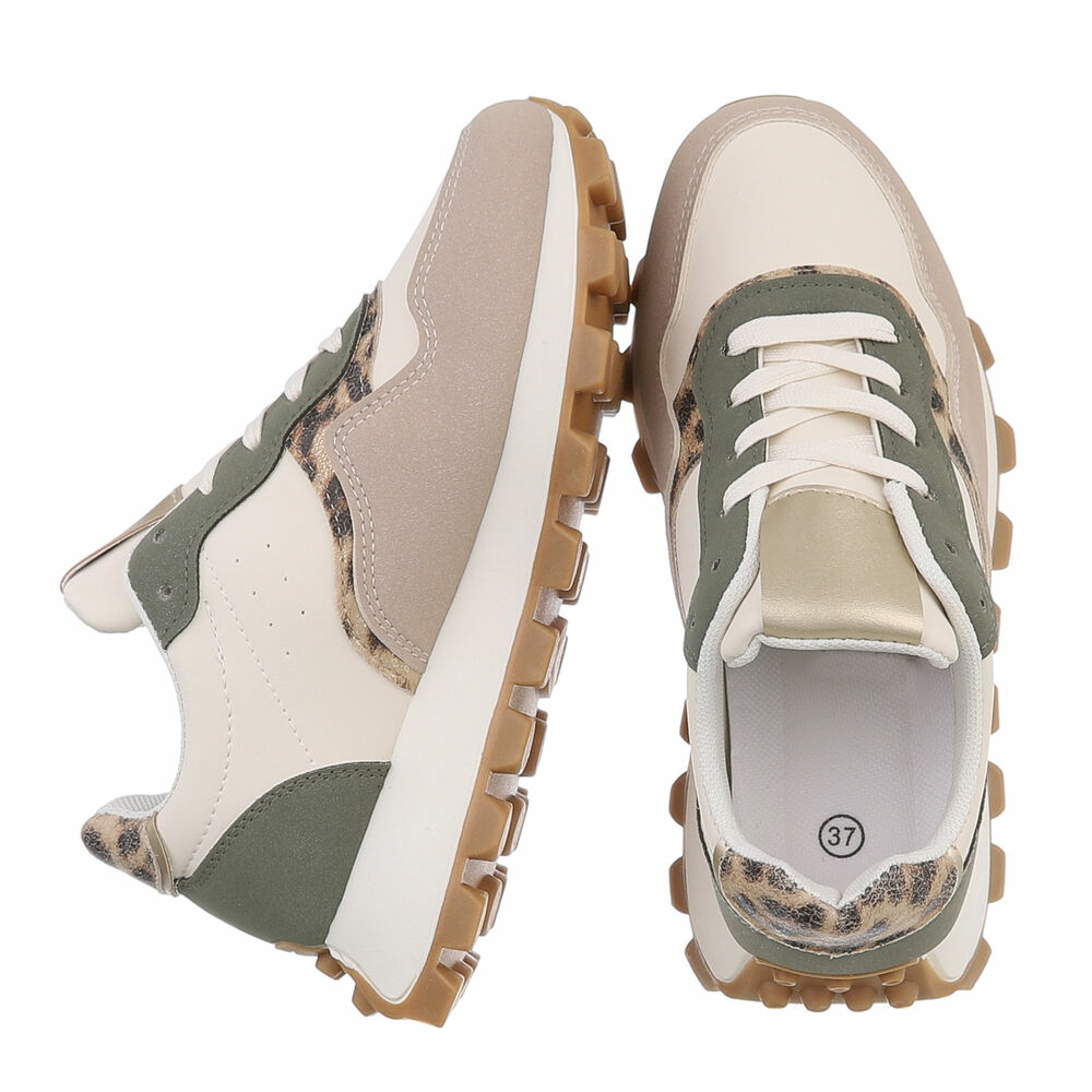 Sneakers josi - verde dama