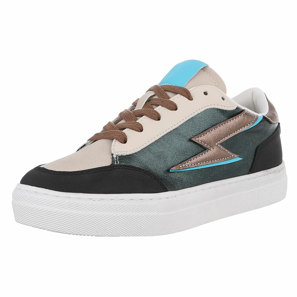 Sneakers josi - verde dama