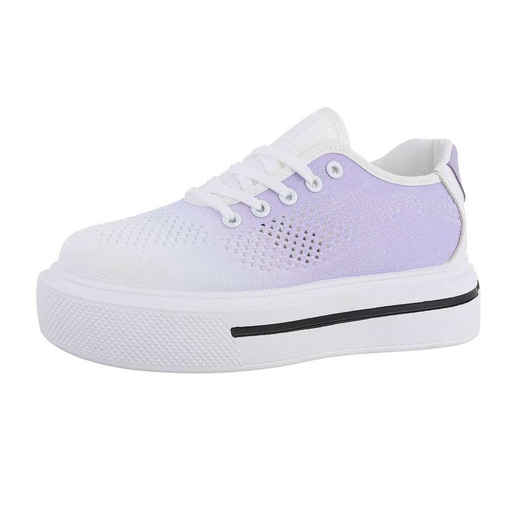 Sneakers platforma - violet dama