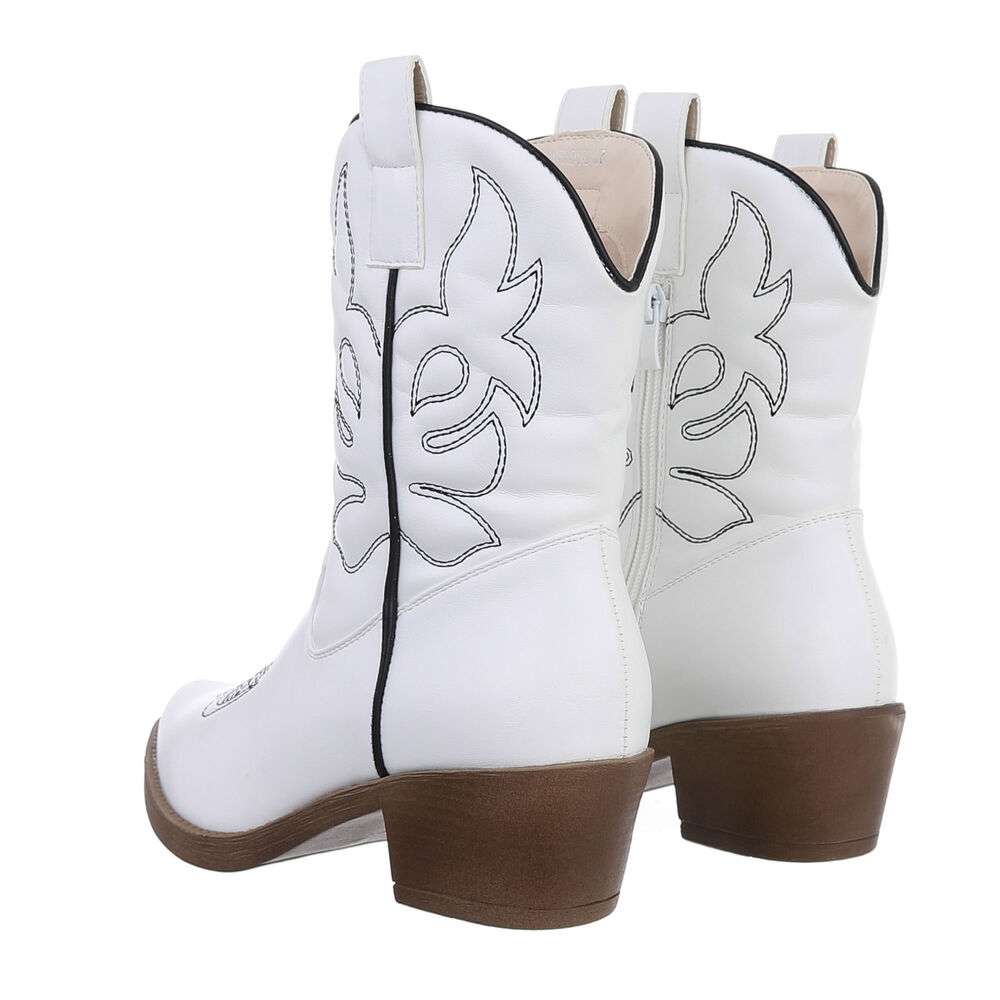 Cizme western - & Cizme Biker - whitepu dama